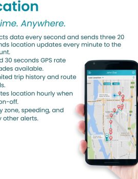Vyncs – GPS Tracker for Vehicles, [No Monthly Fee], 4G LTE, Vehicle Location, Trip History, Driving Alerts, GeoFence, Fuel Economy, OBD Fault Codes, USA-Developed, Family or Fleets